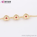 Pulsera plateada oro fino de calidad Hight de la joyería 73933-Xuping para Woamn